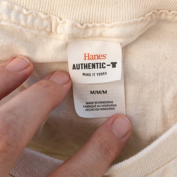 Correa Oregon Vintage-Inspired Graphic Tee – Cream, Size M - Picture 3 of 3